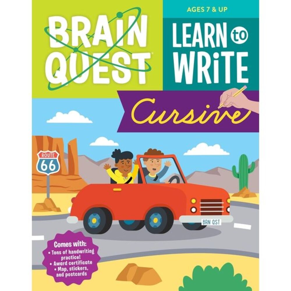 Brain Quest Learn to Write Cursive -- Workman Publishing